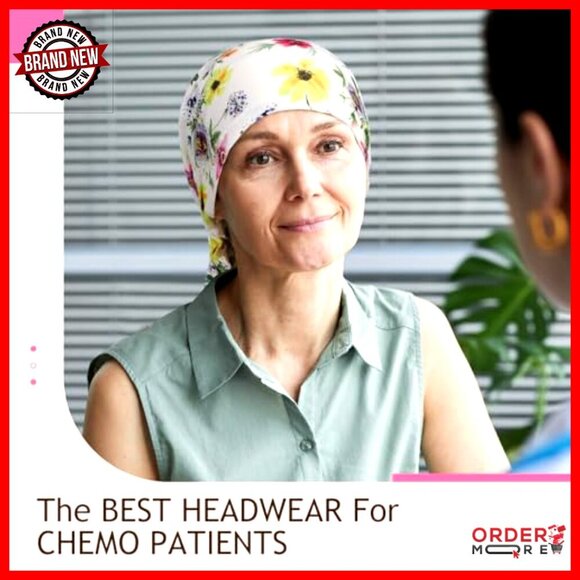 4 Pack Pre-Tied Chemo Headwear Cotton Turbans for Women Patients main image 7